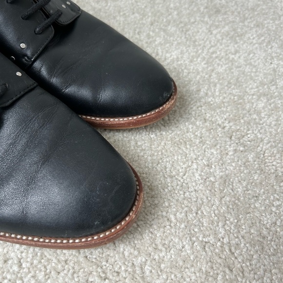 Banana Republic Black Leather Women's Shoes - Picture 4 of 13